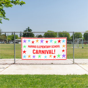 Custom School Carnival Banner
