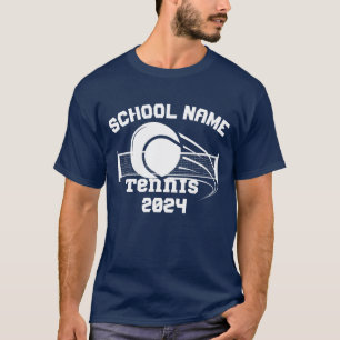 Custom Schools Sport-Tennisteam T-Shirt