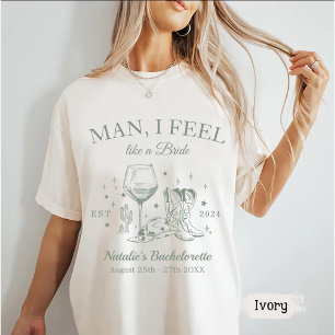 Custom Scottsdal Junggeselinnen-Abschied Man I Fee T-Shirt