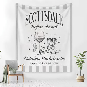 Custom Scottsdale Bache Party Before the Veil Wandteppich