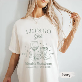 Custom Scottsdale Junggeselinnen-Abschied Let's Go T-Shirt