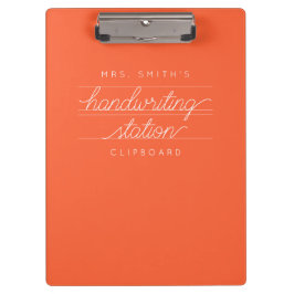 Custom Script Teacher oder Student Clipboard Klemmbrett