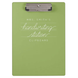 Custom Script Teacher oder Student Clipboard Klemmbrett
