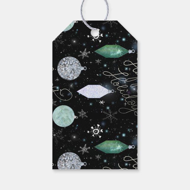 Custom Simple Eleganday Geschenk Tag Geschenkanhänger (Rückseite)