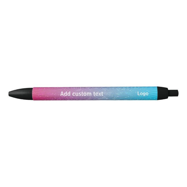 custom simple message business text gift ink pen kugelschreiber (Vorderseite)