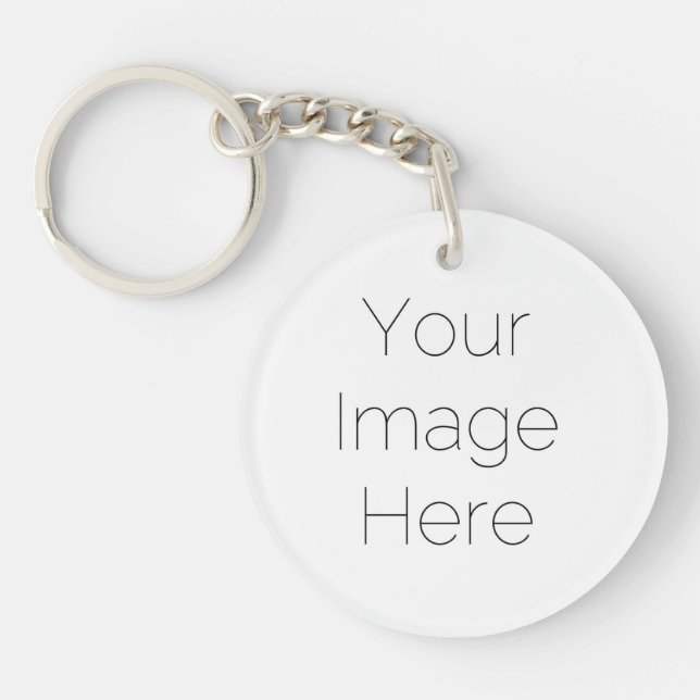 custom single photo Acrylic Keychain (Devant)
