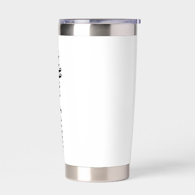 Custom Skinny Tumbler, Personalized Coffee custom Thermobecher (Links)