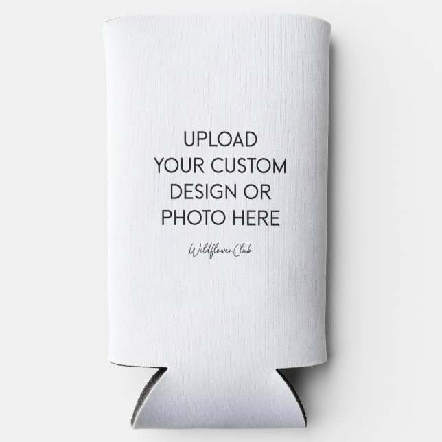 Custom Slim Seltzer Can Selters Dosenkühler (Vorderseite)