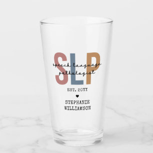 Custom SLP Speech Pathologist Speech Therapist Glas