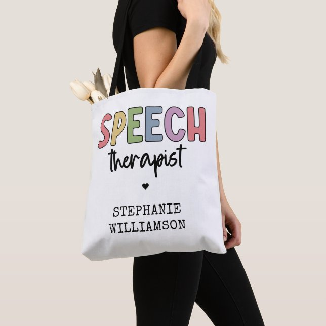 Custom SLP Speech Pathologist Speech Therapist Tasche (Von Nahem)