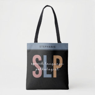 Custom SLP Speech Pathologist Speech Therapist Tasche