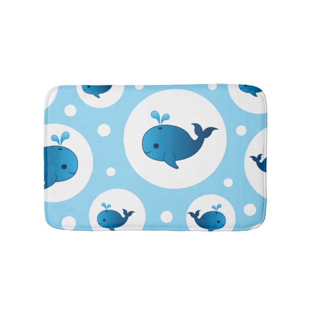 Custom Small Bath Mat Badematte (Vorderseite)