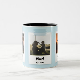 Custom Snapshot Style Mother's Day Oma Geschenk Zweifarbige Tasse