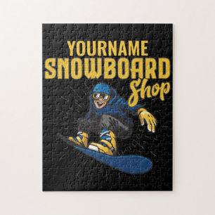Custom Snow Boarder Snowboard Shop Big Air