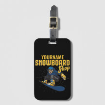 Custom Snow Boarder Snowboard Shop Big Air