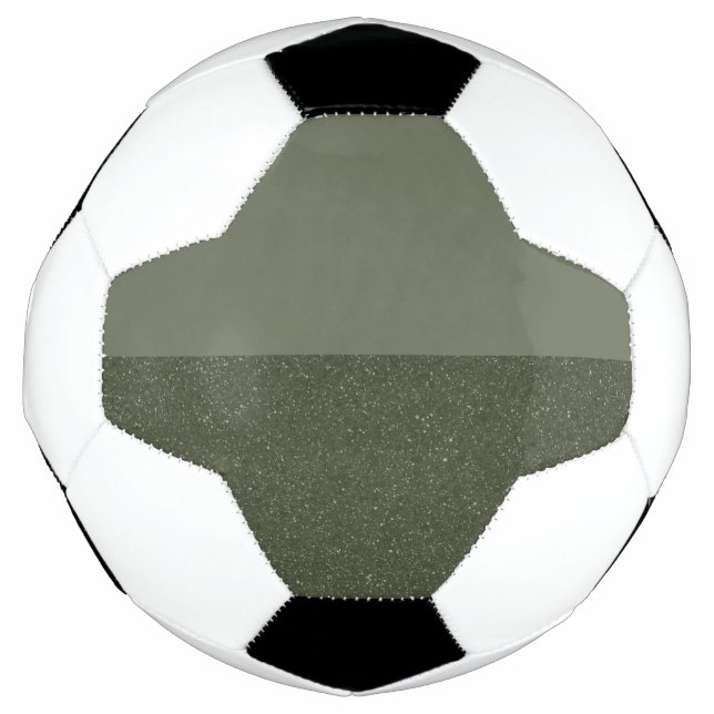 Custom Soccer Ball - Horizontal gespaltene Moos gr (Vorderseite)