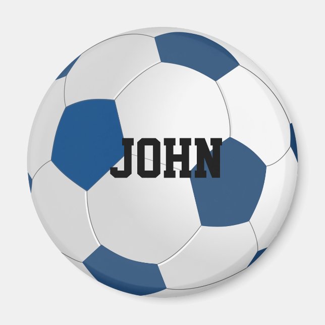 Custom Soccer Ball Magnet (Vorne)