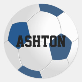 Custom Soccer Ball Sticker