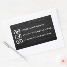 Custom Social Media Stickers