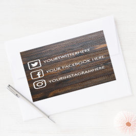 Custom Social Media Stickers