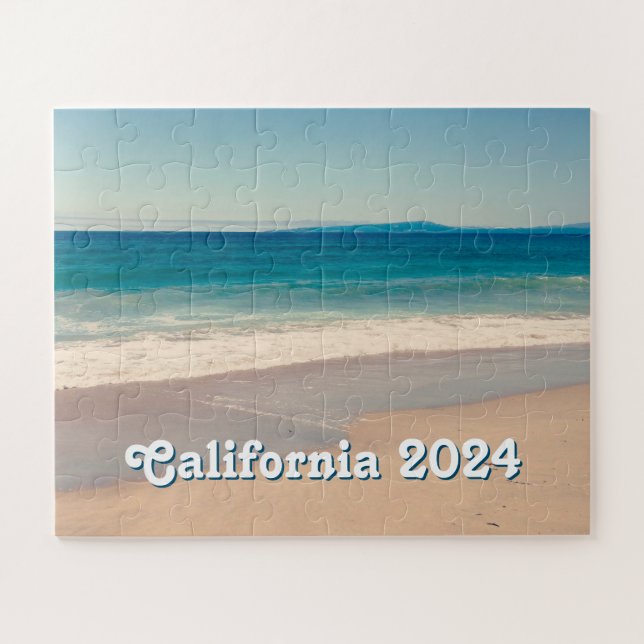 Custom Souvenir Foto Ocean Blue Landschaftlich Bea (Horizontal)