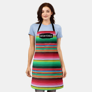 Custom Spanish Serape Mexikanischer Blanket Person Schürze