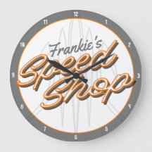 Custom Speed Shop Pinstrichgarage Frisierte Auto