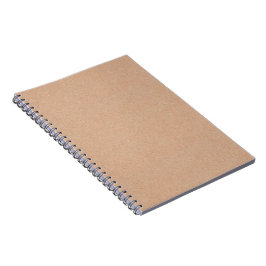 Custom Spiralnotebook mit Kraft Pattern Cover Notizblock