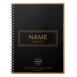 Custom Spiralnotebook mit Name & Business-Logo Notizblock