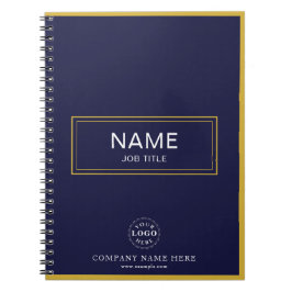 Custom Spiralnotebook mit Name & Business-Logo Notizblock