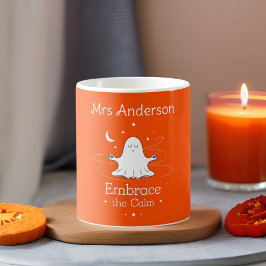 Custom Spooky Self-Care Tasse - "Embrace the Calm"