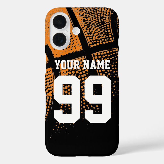 Custom Sport Basketball Jersey Nummer iPhone Fall title_seo2 (Rückseite)