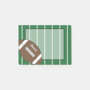 Custom Sports Football Post It Notes Geschenk Post-it Klebezettel