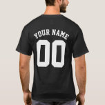 Custom Sports Jersey T - Shirt<br><div class="desc">Custom Sports Jersey</div>