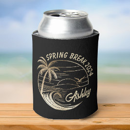 Custom Spring Break Girls Trip Niedlich Beach Summ Dosenkühler