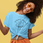 Custom Spring Break Summer Girlfriend Trip T-Shirt<br><div class="desc">Genießen Sie den schick-minimalistischen Frühlingspass mit diesem personalisierten Tee, der Ihren Mädchenkrieg feiert! Lassen Sie sich von den touristischen Slogans verzaubern und entdecken Sie den edlen Geist Ihrer Squad mit einem eleganten, modernen Logo mit Ihrem gewählten Ziel. Jeder Blick flüstert: "Die Frühlingspause ist richtig gemacht. Personalisieren Sie sich mit Ihrem...</div>