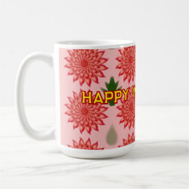 Custom Spring Flower Women's Day Pattern Kaffeetasse