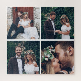 Custom Square Collage Wedding Foto