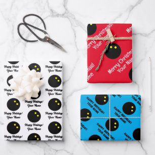 Custom Squash Kugel Weihnachtsverpackung Papierblä Geschenkpapier Set