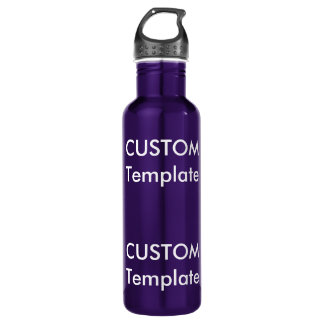 Custom Stainless Steel Wasserflasche LILA 24oz. Edelstahlflasche