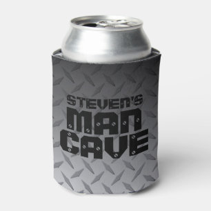 Custom Steel Diamond Plate Man Cave Dosenkühler