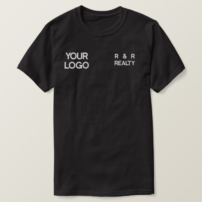 Custom Sticked REALTY LOGO TEE SHIRT (Design vorne)