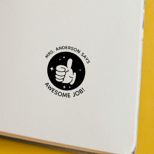 Custom stockt exzellente Job Teacher School auf Gummistempel