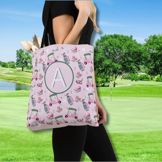 CUSTOM STYLISH LADY GOLFER MONOGRAMM TASCHE (Von Creator hochgeladen)
