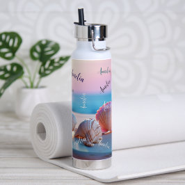 Custom Summer Beach Elegant Trinkflasche