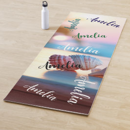 Custom Summer Beach Elegant Yogamatte