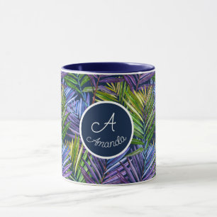 Custom Summer Breeze Tropical Beach Palms Tasse
