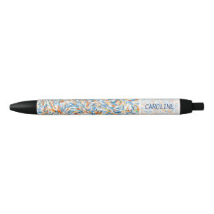 Custom Summer Colors Paint Spritzer Pattern Stift