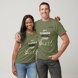 Custom Summer Music Camp Festival T-Shirt