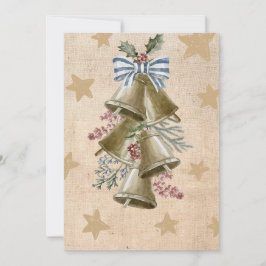Custom Swag mit Jingle Bells Christmas Gruß Feiertagskarte